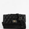 Elegant Quilted Burgundy H-AR-4 Black