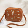 Embroidered Butterfly Crossbody Bag