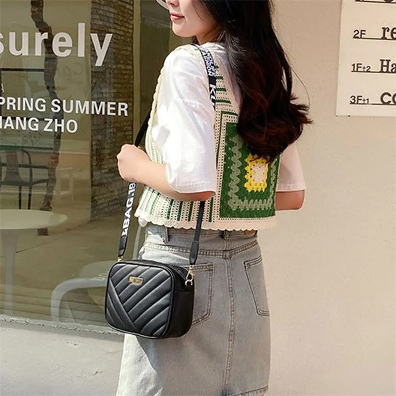 Elorina Luxe Crossbody Bag C-AR-1 Marron